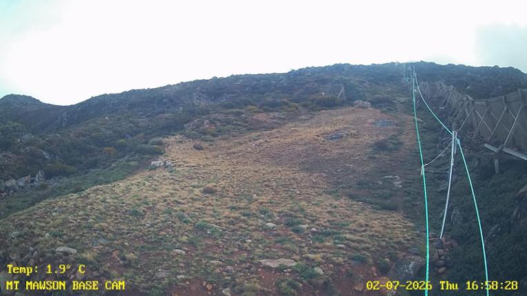 Webcam Mount Mawson: Base cam