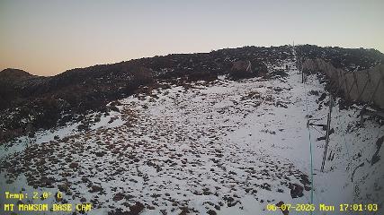 Mount Mawson: Base cam (mtmawson.info)