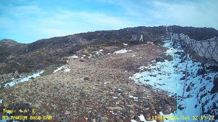 Mount Mawson: Base cam (mtmawson.info)