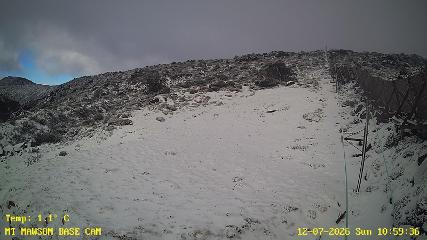 Mount Mawson: Base cam (mtmawson.info)
