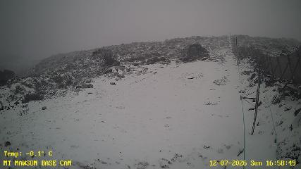 Mount Mawson: Base cam (mtmawson.info)
