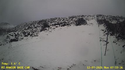 Mount Mawson: Base cam (mtmawson.info)