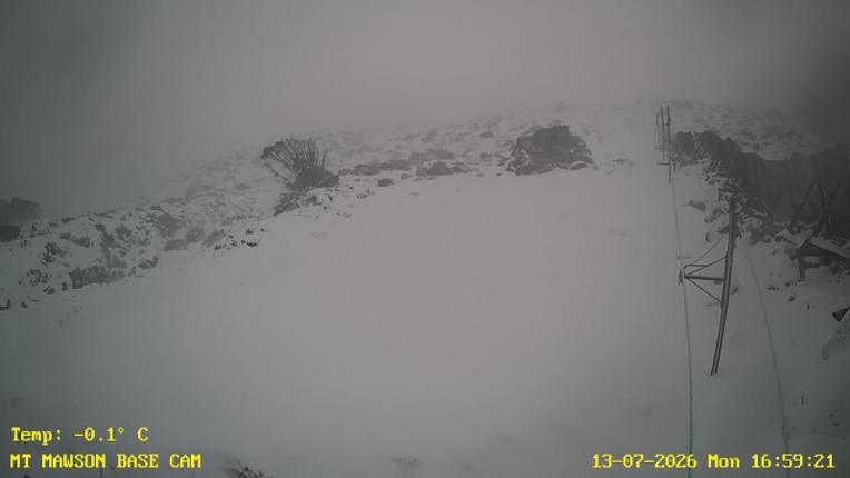Webcam Mount Mawson: Base cam
