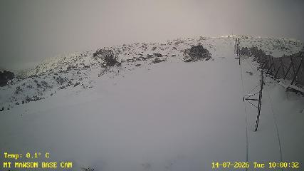 Mount Mawson: Base cam (mtmawson.info)