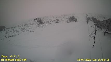 Mount Mawson: Base cam (mtmawson.info)