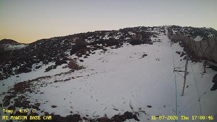 Mount Mawson: Base cam (mtmawson.info)