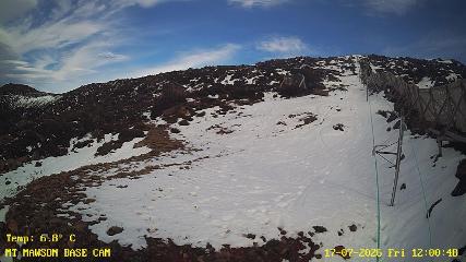 Mount Mawson: Base cam (mtmawson.info)