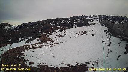 Mount Mawson: Base cam (mtmawson.info)