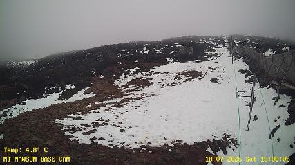 Mount Mawson: Base cam (mtmawson.info)
