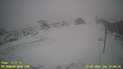 Mount Mawson: Base cam (mtmawson.info)