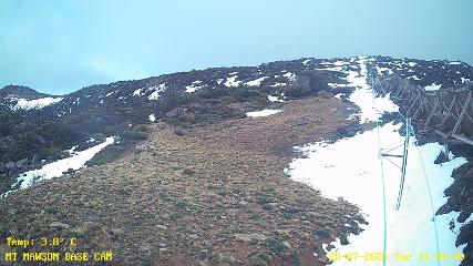 Mount Mawson: Base cam (mtmawson.info)