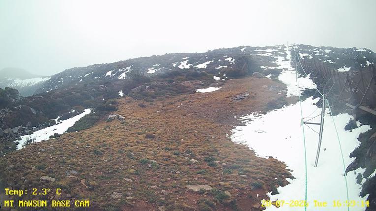 Webcam Mount Mawson: Base cam
