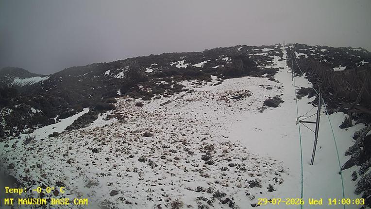 Webcam Mount Mawson: Base cam