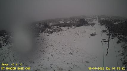 Mount Mawson: Base cam (mtmawson.info)