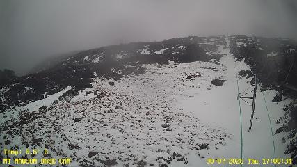 Mount Mawson: Base cam (mtmawson.info)