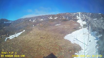Mount Mawson: Base cam (mtmawson.info)