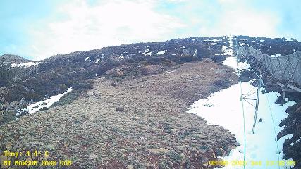 Mount Mawson: Base cam (mtmawson.info)