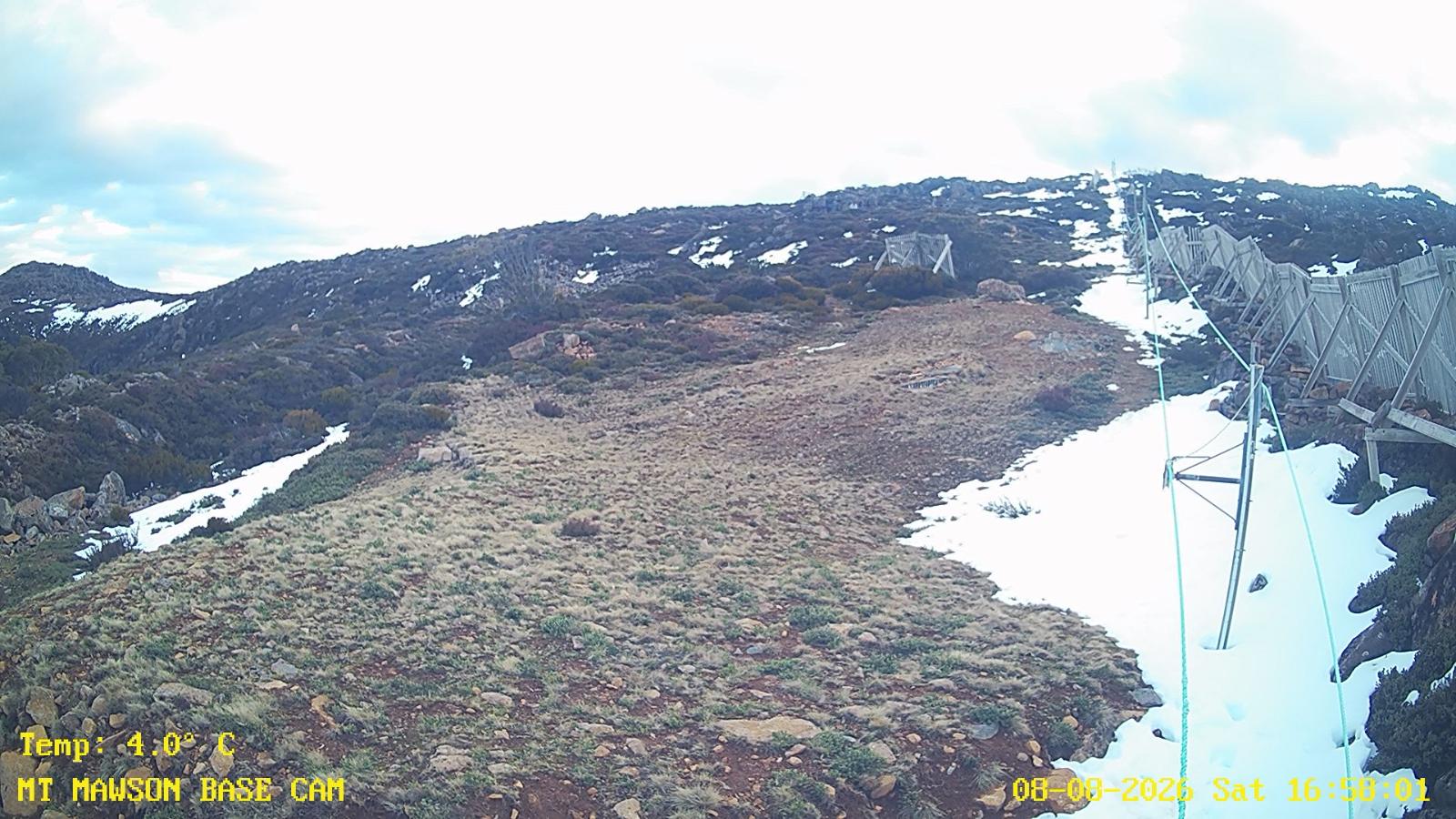 Webcam Mount Mawson: Base cam