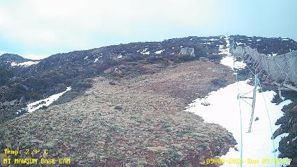 Mount Mawson: Base cam (mtmawson.info)