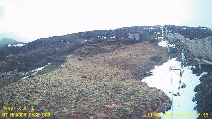 Mount Mawson: Base cam (mtmawson.info)