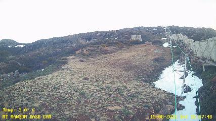 Mount Mawson: Base cam (mtmawson.info)