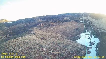 Mount Mawson: Base cam (mtmawson.info)