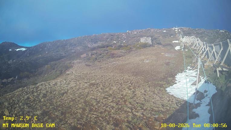 Webcam Mount Mawson: Base cam
