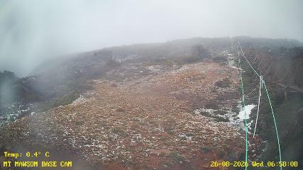 Mount Mawson: Base cam (mtmawson.info)