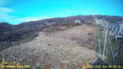 Mount Mawson: Base cam (mtmawson.info)