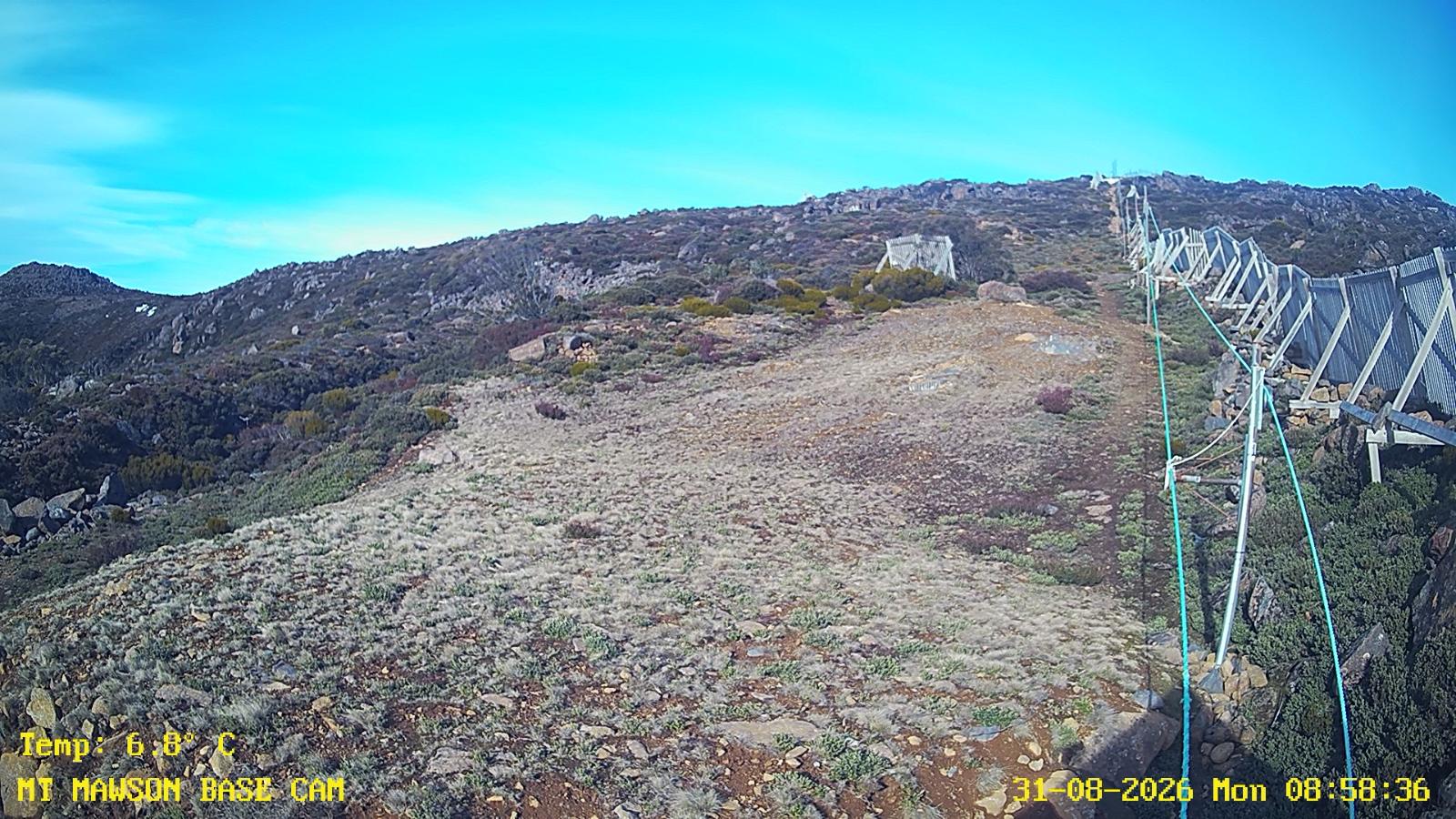 Webcam Mount Mawson: Base cam