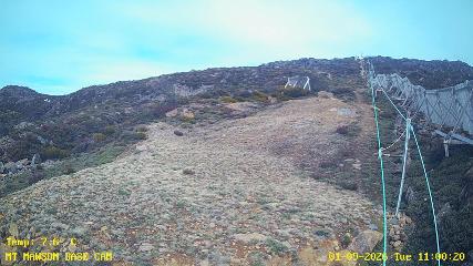 Mount Mawson: Base cam (mtmawson.info)