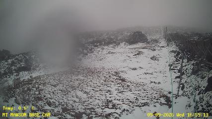 Mount Mawson: Base cam (mtmawson.info)