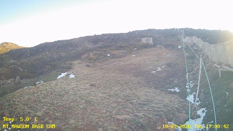 Webcam Mount Mawson: Base cam
