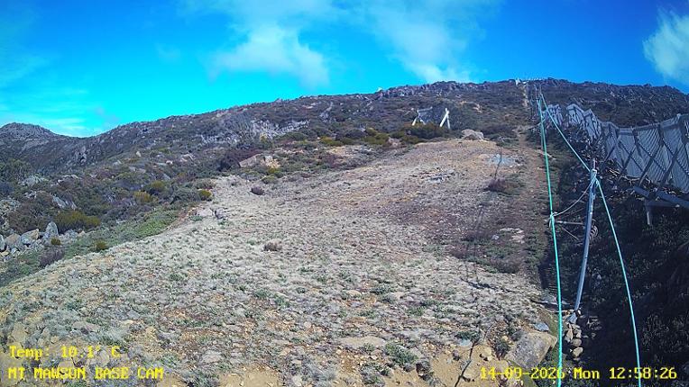 Webcam Mount Mawson: Base cam