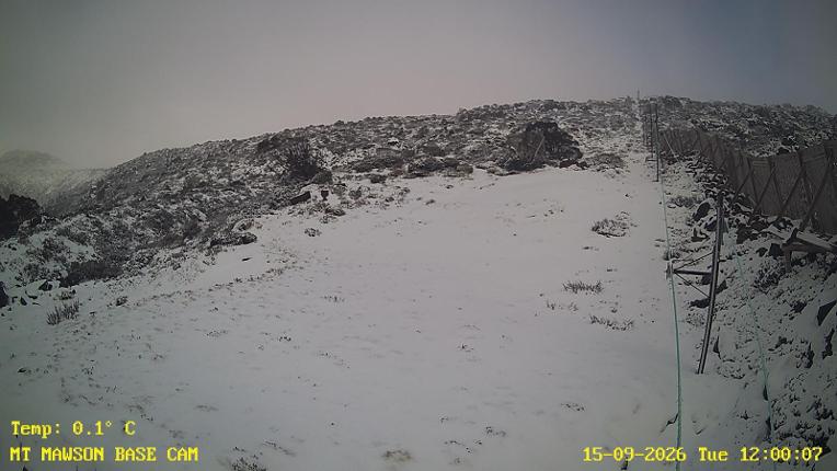 Webcam Mount Mawson: Base cam