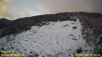 Mount Mawson: Base cam (mtmawson.info)