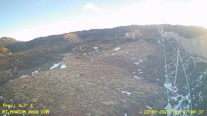 Mount Mawson: Base cam (mtmawson.info)