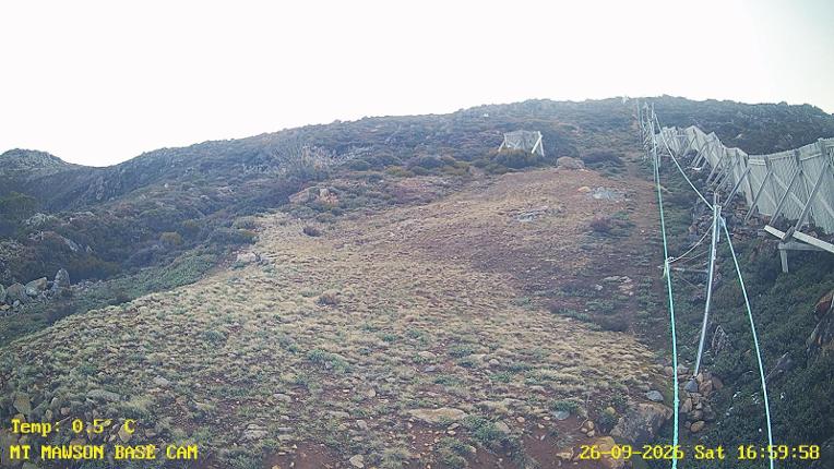 Webcam Mount Mawson: Base cam