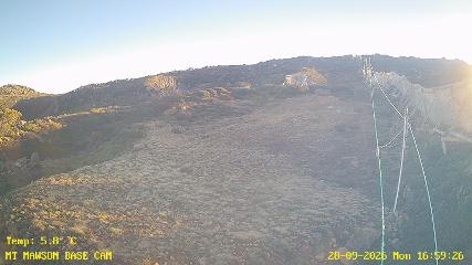 Mount Mawson: Base cam (mtmawson.info)