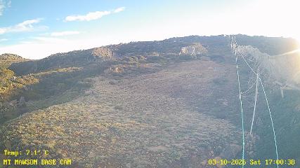 Mount Mawson: Base cam (mtmawson.info)