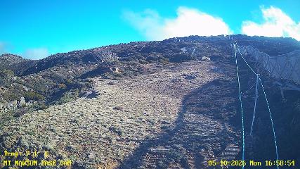Mount Mawson: Base cam (mtmawson.info)