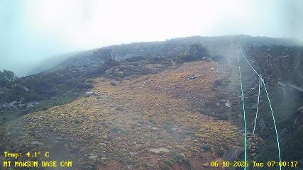 Mount Mawson: Base cam (mtmawson.info)