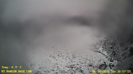 Mount Mawson: Base cam (mtmawson.info)