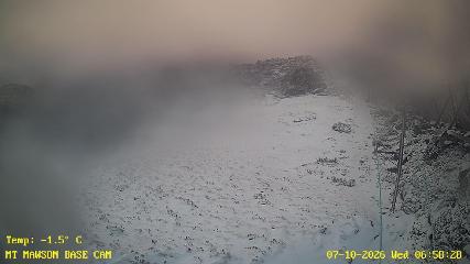 Mount Mawson: Base cam (mtmawson.info)