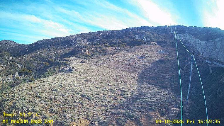 Webcam Mount Mawson: Base cam