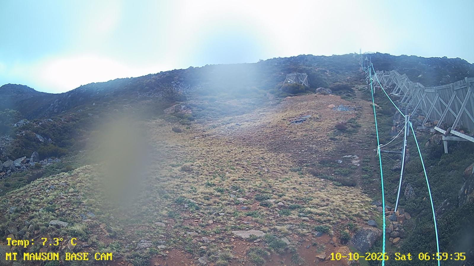 Webcam Mount Mawson: Base cam