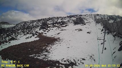 Mount Mawson: Base cam (mtmawson.info)