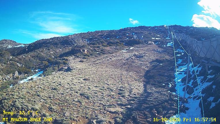 Webcam Mount Mawson: Base cam