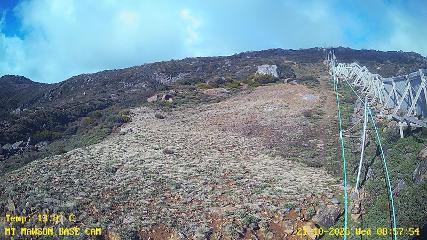 Mount Mawson: Base cam (mtmawson.info)