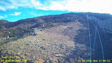 Mount Mawson: Base cam (mtmawson.info)